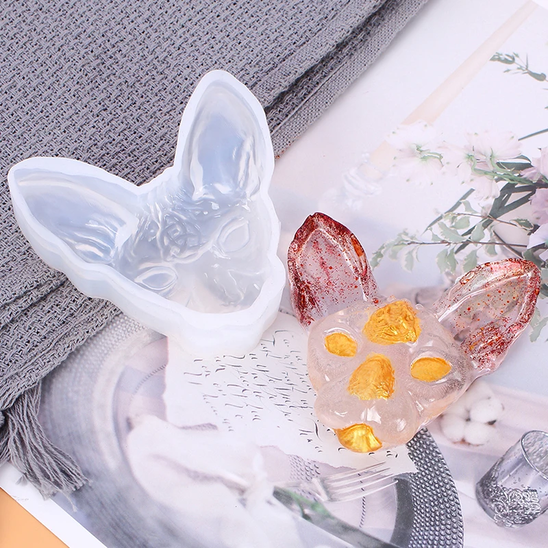 Силиконовая форма для украшений Devil Cat DIY УФ отверждаемая эпоксидная смола