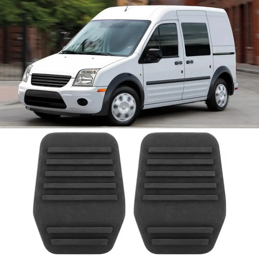 1 пара тормозных резиновых педалей сцепления Накладка для Ford Transit Cougar
