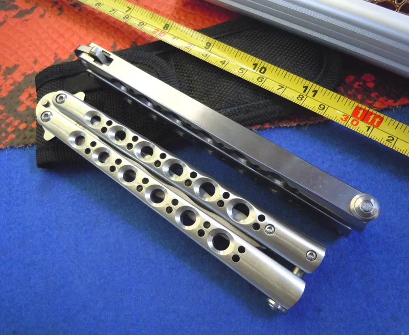 Нож бабочка классический тренировочный BM40 BM41 BM42 BM42S BM43 BM46 BM47 BM49 Channel 440C|Ножи| |