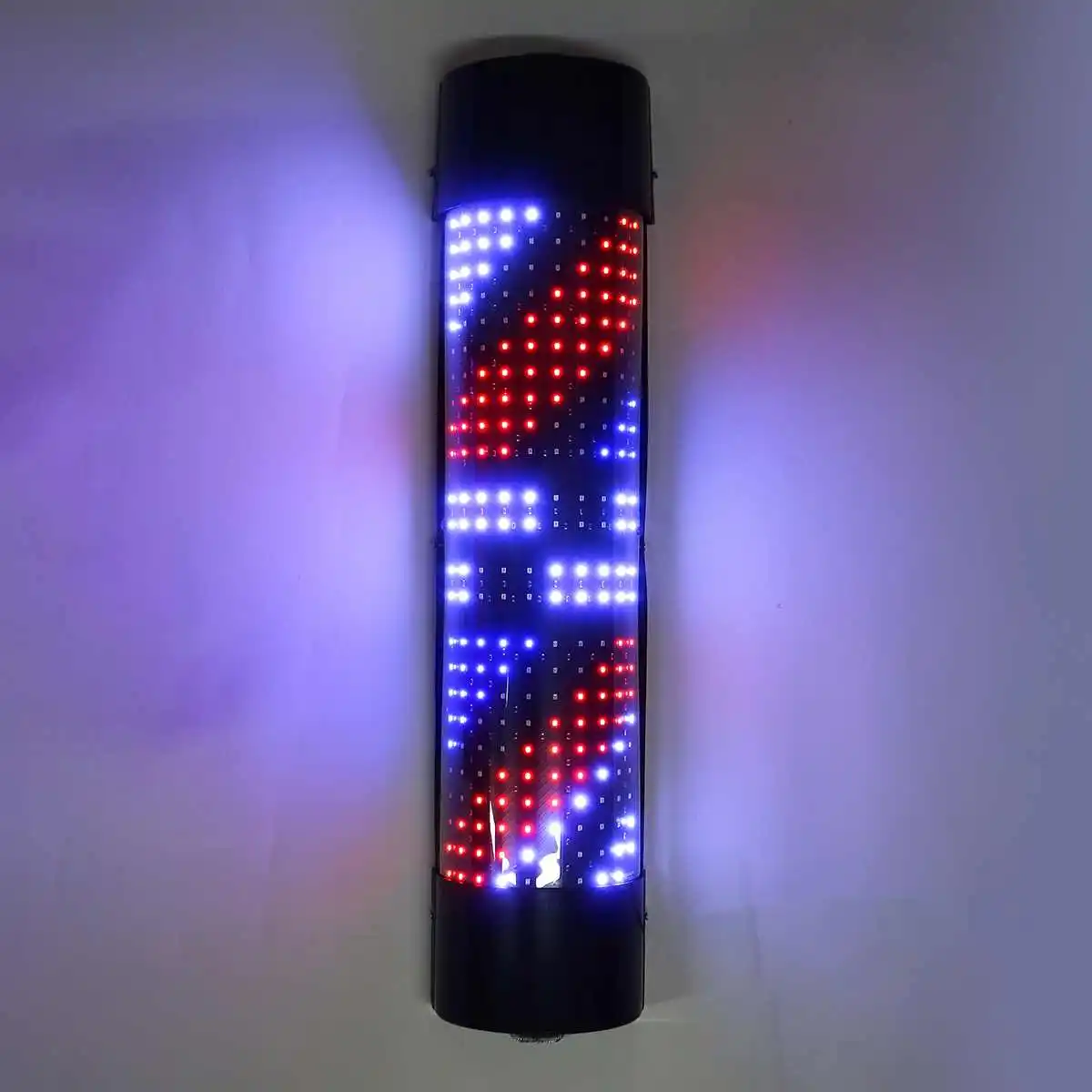 Barber Pole Led Light Hair Salon light Rotating light lamp Wall Hanging Marker lamp LED Downlights 70/100cmx15cm 110-240V