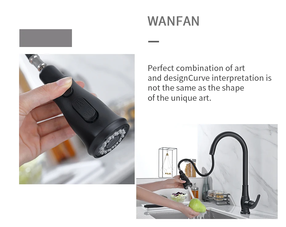 Kitchen Faucets torneira para cozinha de parede Crane For Kitchen Water Filter Tap Three Ways Sink Mixer Kitchen Faucet N22-196