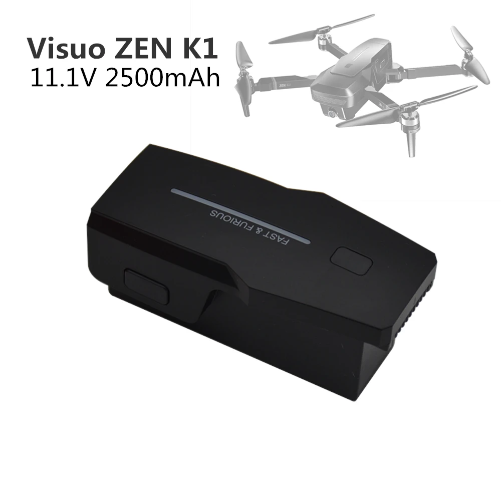 11.1V 2500mAh Lipo Battery for Visuo ZEN K1 4K Wide-Angle HD Dual Camera 5G Wifi FPV GPS RC Drone Quadcopter Spare Parts | Игрушки и