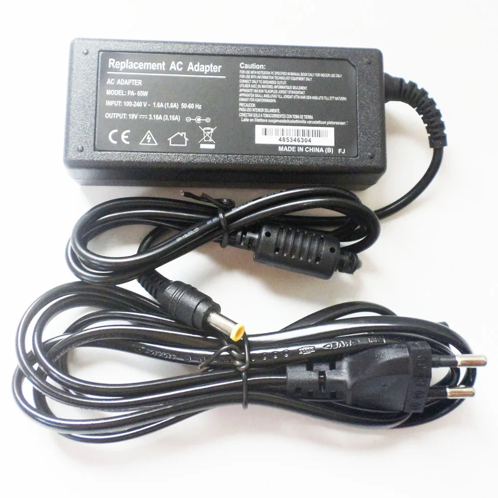 

New 19V 3.16A 60W Power Supply Cord AC Adapter Battery Charger For Samsung NP-QX411 NP-QX411-W01UB NP-QX412 NT-RF411 BA44-00242A