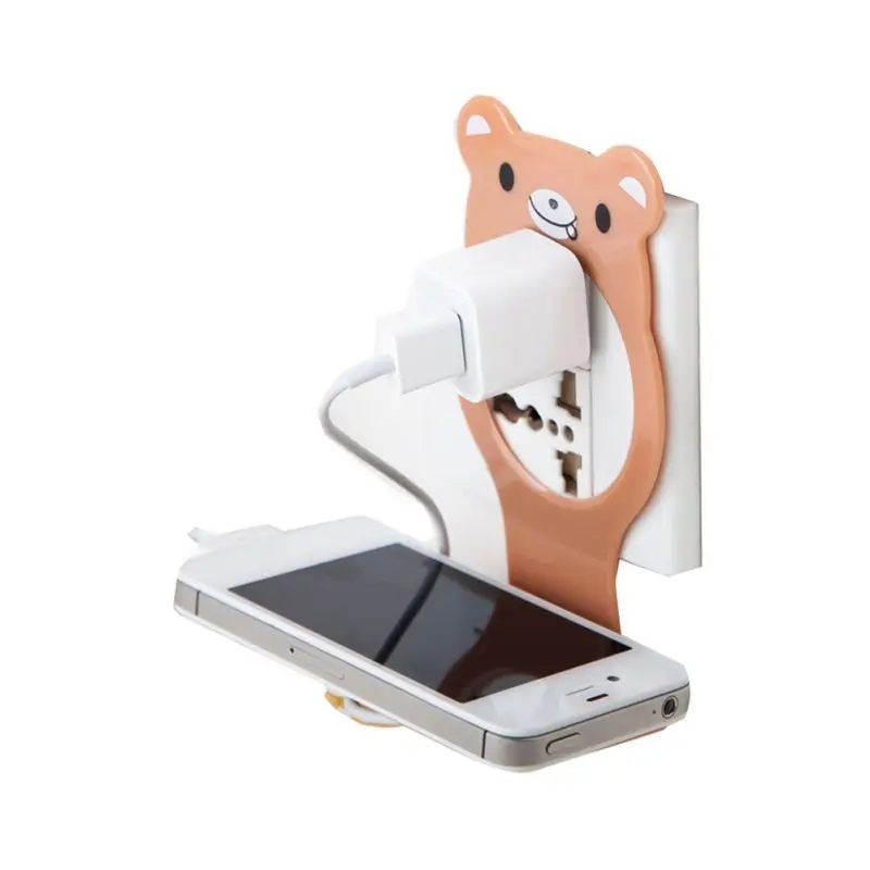 Ponsel Pemegang Menggantung Pemegang Pengisian Dinding untuk Tablet Ponsel untuk iPhone X 8 Berdiri untuk Samsung S9 Plus Xiaomi 8