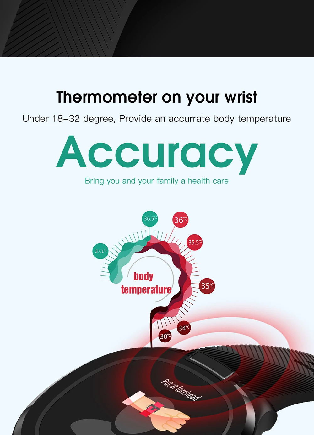 Body temperature smart watch_02