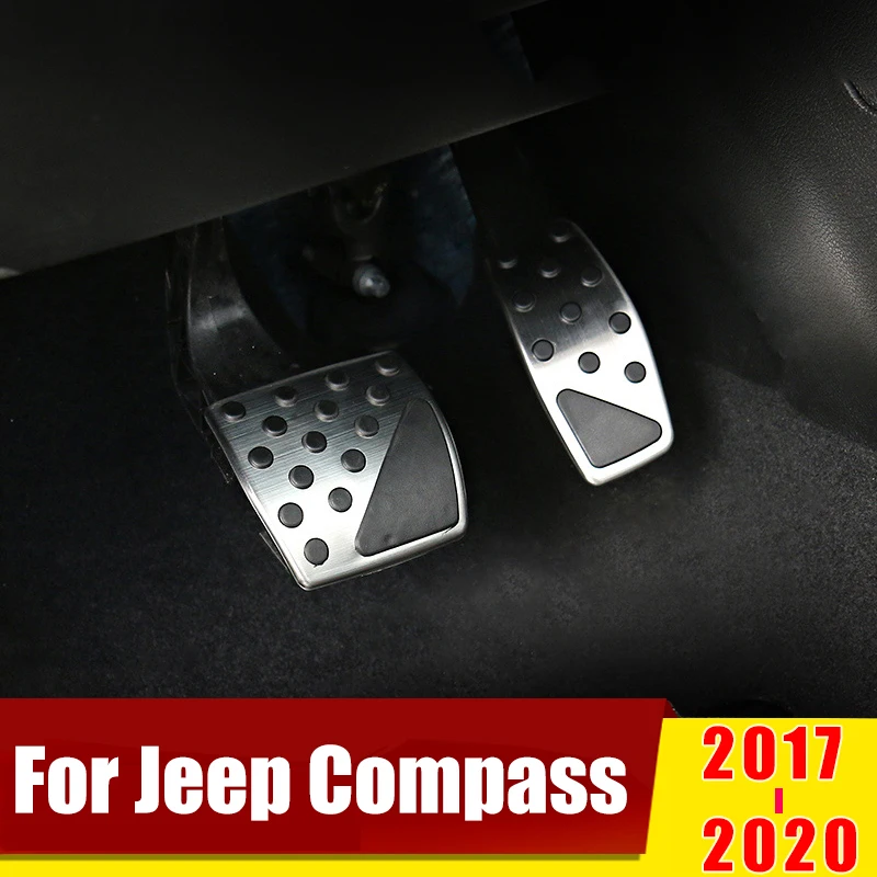 Алюминиевая педаль тормоза акселератора для Jeep Compass 2017 2020 Renegade BU 2015 2020|Педали| |
