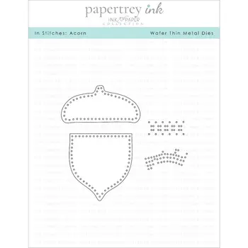 

Acorn Metal Cutting Dies Scrapbooking background craft Card Making Embossing Rectangular Pattern