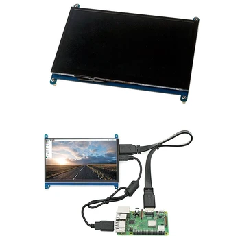 

1 Set 7 Inch Display LCD 1024X600 HDMI TFT Monitor + Holder Case & 1Pcs 7 Inch Display Monitor Case Support Holder Black