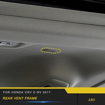 

Car Auto Rear vent frame Sitcker trim cover Accessories for Honda CR-V 5th 2017-2020
