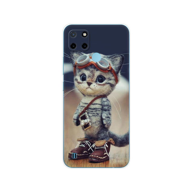 Realme C21Y C25Y Case Silicon Back Cover Phone Case For OPPO Realme C21Y C25Y 4G Soft Case RMX3261 coque TPU bumper 6.5inch