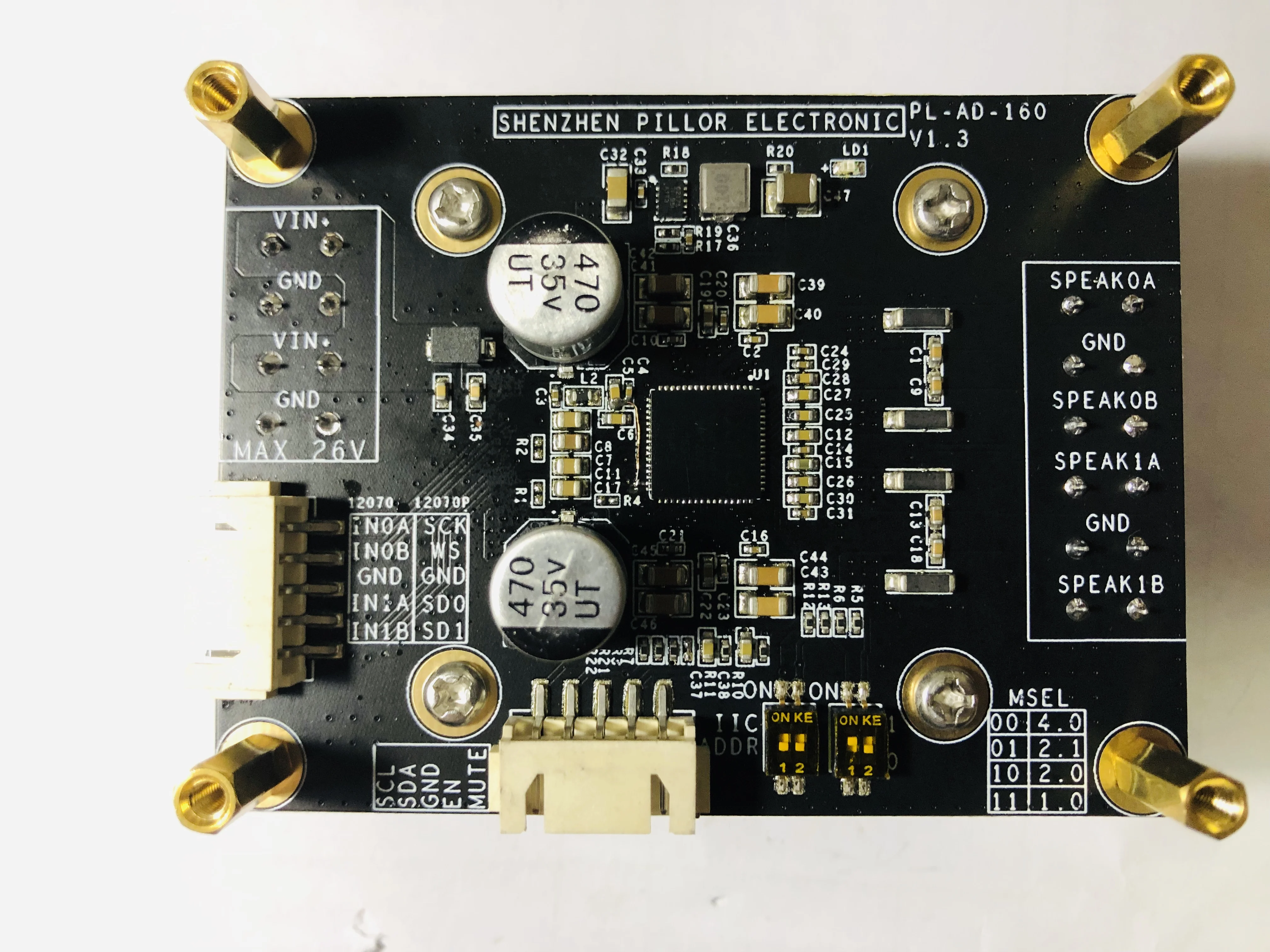 alta qualidade modulo amplificador alta fidelidade 04