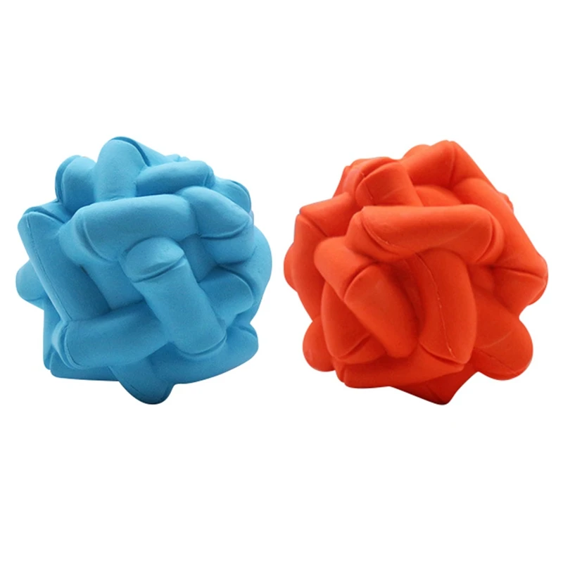 

Super Toughness Pet Molar Rubber Toy Non-toxic Solid Cleaning Teeth Dog Toy Interactive Toys For Small Medium Large Pets Toy