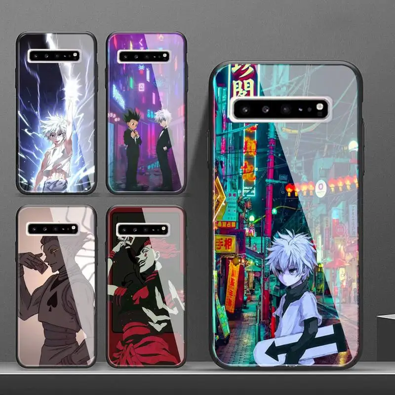 ZUOHC Anime Hunter X Hunters Phone Case For Samsung S10 S20 S9 Plus Note9 10 Case Glass Case For Samsung Galaxy S10|Phone Case & Covers| - AliExpress