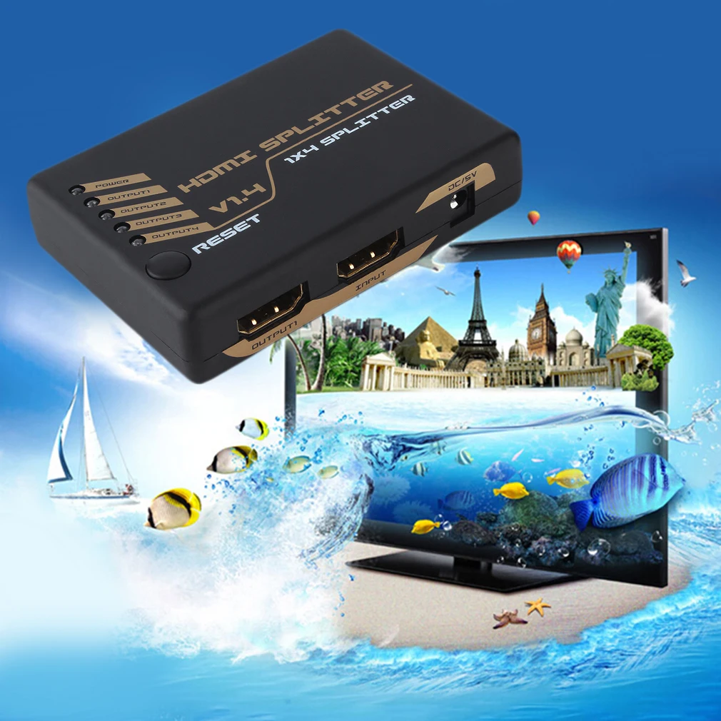Мини-Коммутатор HDMI 4K HD1080P 3 5 переключатель порта hdmi селектор сплиттер с концентратором ИК пульт дистанционного управления для HD tv DVD tv BOX Z2