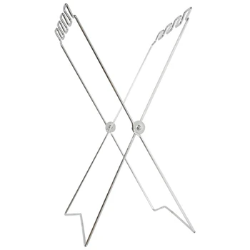 

Stainless Steel Outdoor Garbage Bag Bracket Debris Storage Rack Hanger Foldable Portable Storage Bracket Bbq Tools