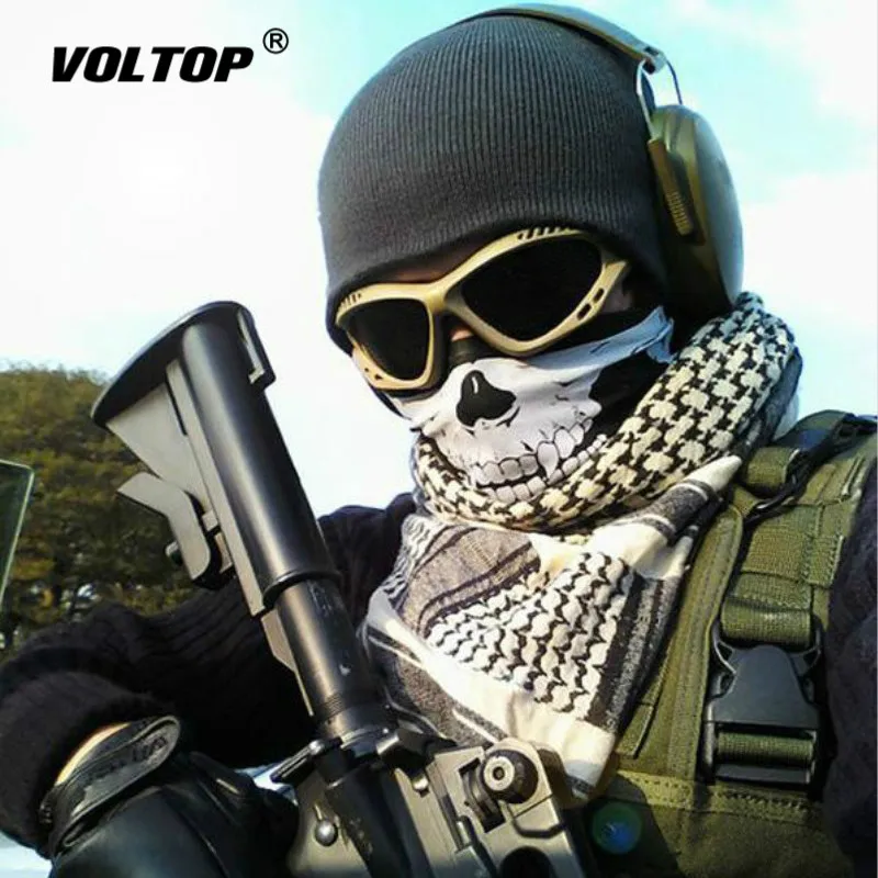 

Halloween Face Shield Motorcycle Skull Mask Balaclava Ghost Face Windproof Tactical Mask Sun Mask Party Bicyle Bike Masks