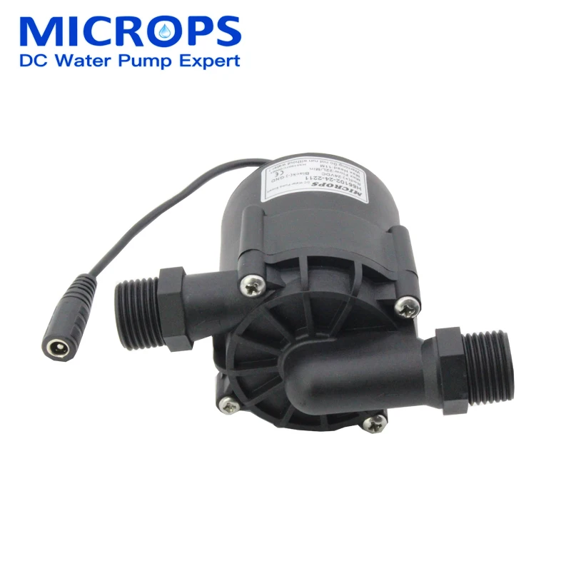 

Microps China maintenance-free Mini low pressure high temperature brushless dc centrifugal circulation heater solar water pump