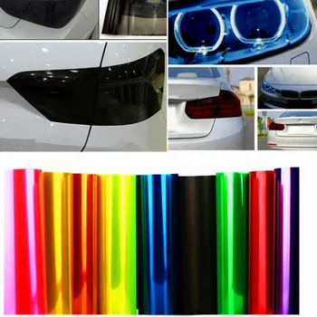 

30cm x 100cm Auto Car Tint Headlight Taillight Fog Light Vinyl Smoke Film Sheet Sticker For Bmw E90 E91 E92 E93 E60 E87 E82 E46