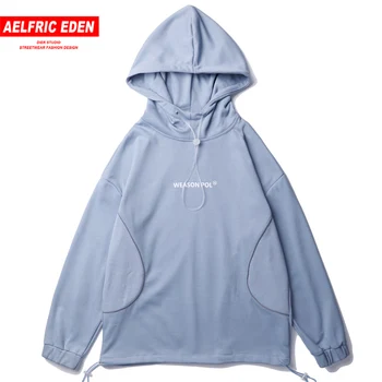 

Aelfric Eden Hip Hop Solid Mens Hooded Sweatshirts 2019 Autumn Streetwear Fashion Pullovers Harajuku Casual Cotton Male Hoodies