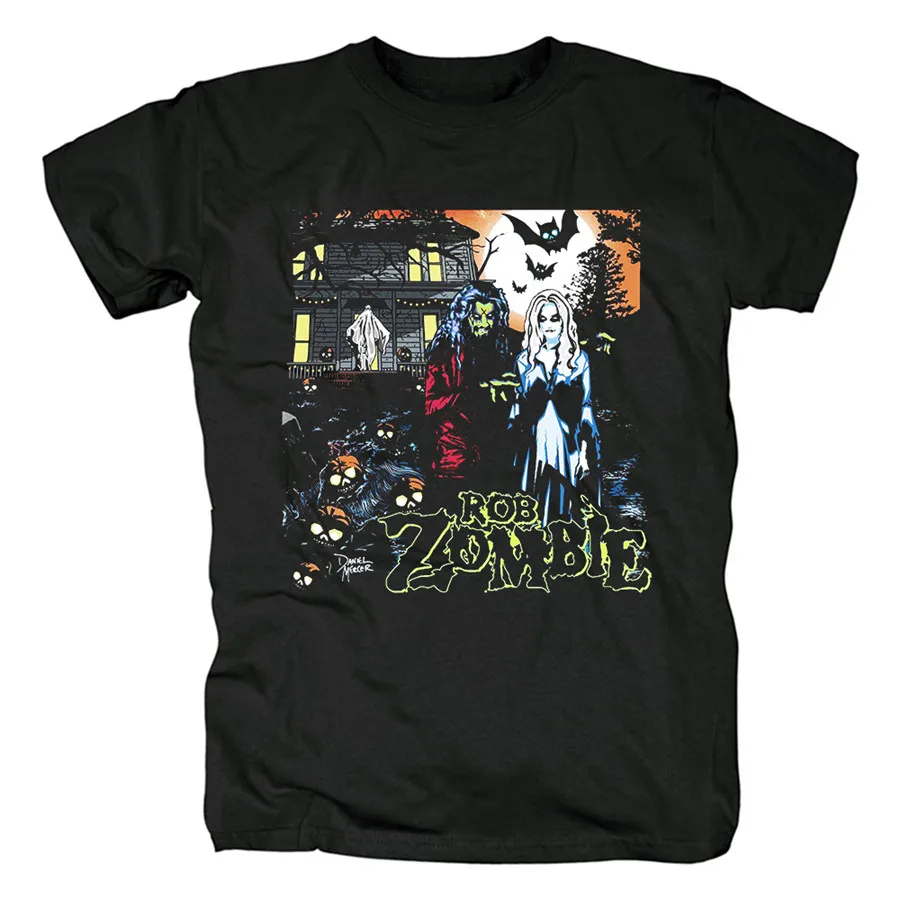 8 13 дизайнов Harajuku Винтаж Роб зомби рокер camiseta рок Бренд Мужская рубашка панк, хард-рок тяжелый металлический скейтборд-музыкальный - Цвет: 8
