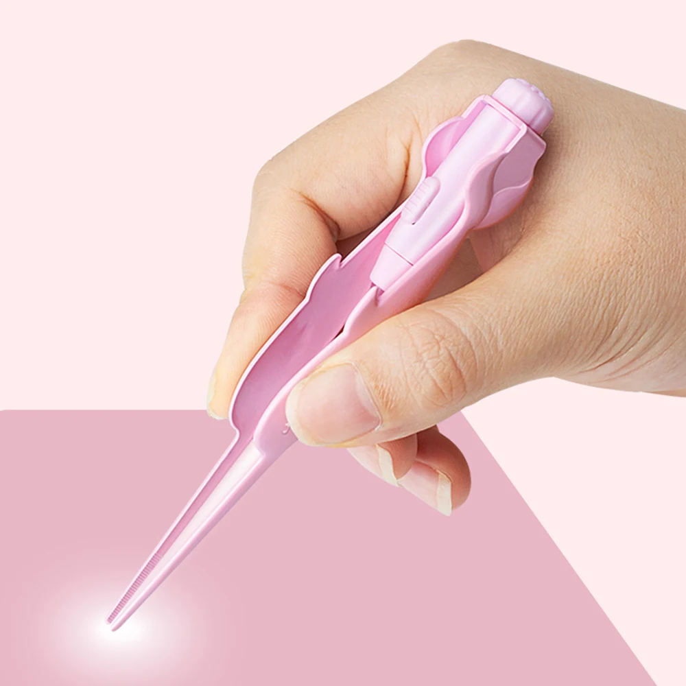 2 шт./компл. ушной воск очиститель светодиодный фонарик Curette ушные палочки светящийся ушной свет ложка чистящий инструмент для ухода за ушами
