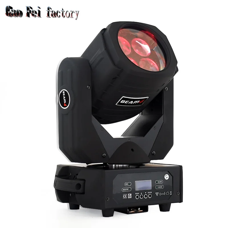 Professional Disco Lights Led DMX 100W Moving Head Four Bee Eyes Mobile Super Beam Light For DJ Equipment