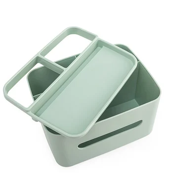 

Multifunctional Tissue Storage Box Tissue Tray Home Living Room Dining Room Coffee Table Remote Control Storage