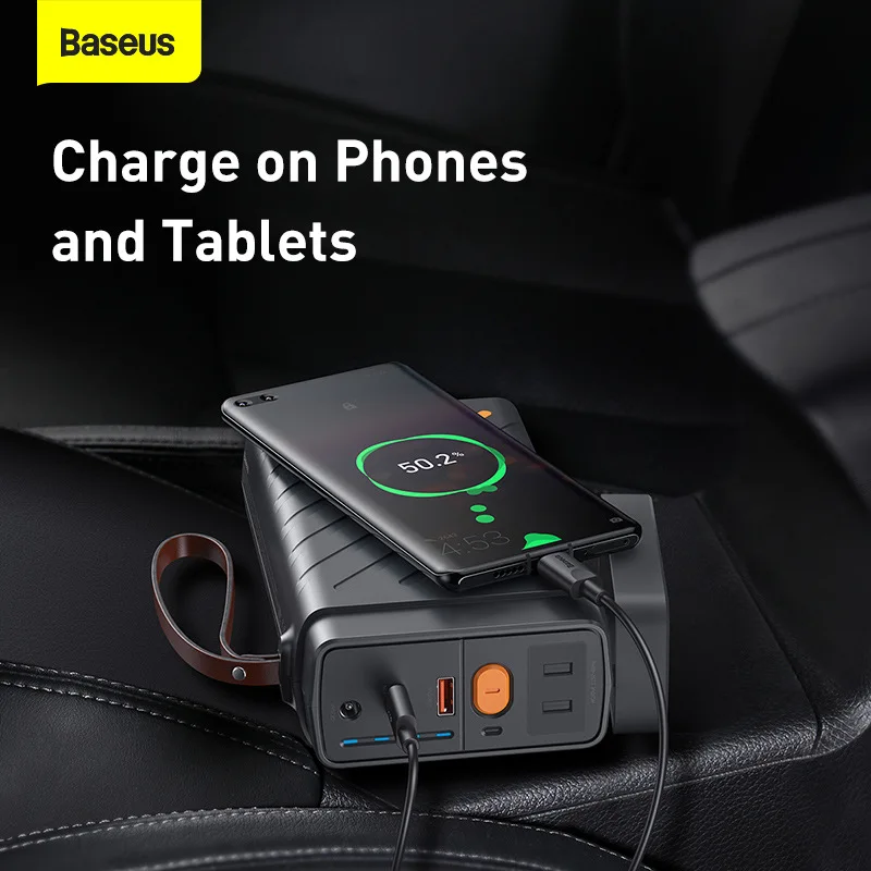 

Portable PES Car Start Outdoor Power LED Lighting Emergency Portable Battery for Mobile Phones