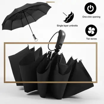 

Tri-Folded Home Furnishing Folding Umbrella Sun Umbrella Multi-Function Portable Cartoon Outdoor Rain Umbrella Gift Automatic