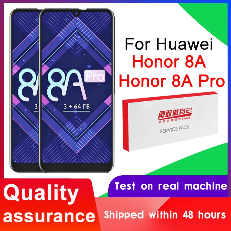 Дисплей для Huawei Honor 8A Pro 100% протестированный сменный ЖК-дисплей 6 09 дюйма с