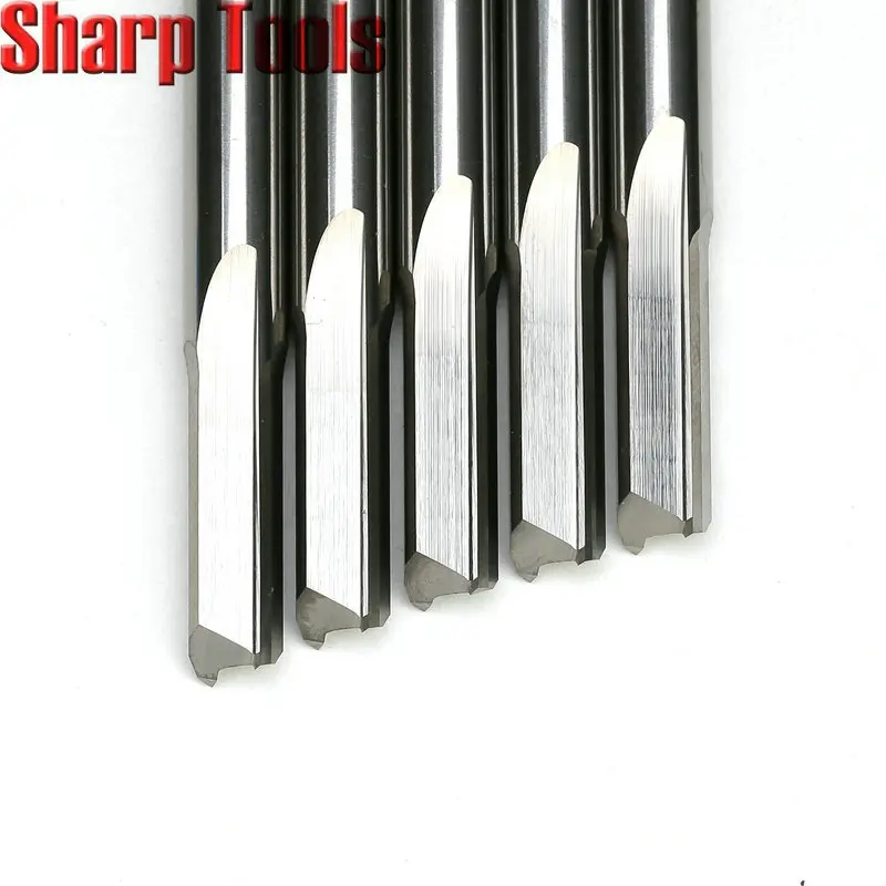 Details about   10pc Two Double Flutes Straight Carving Wood MDF Mill Tool CNC Router Bit 4x17mm 