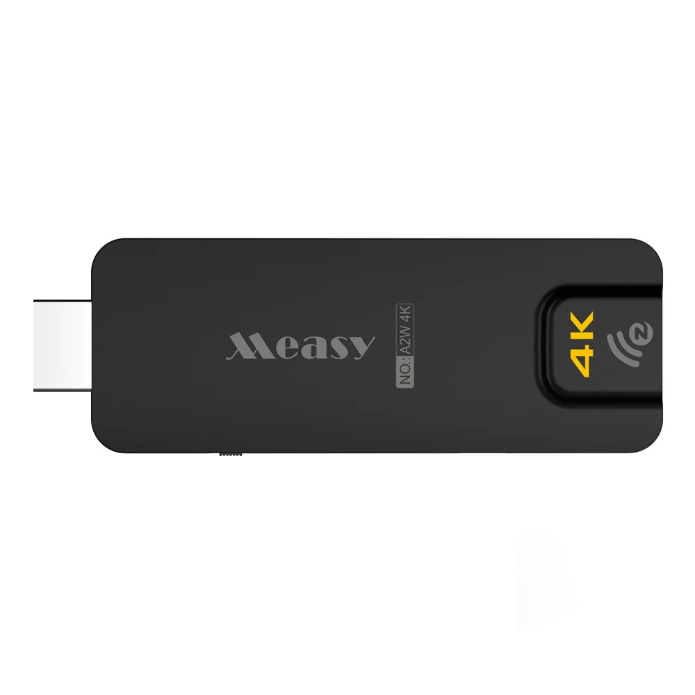 MEASY A2W 4K tv Dongle двухдиапазонный 2,4 ГГц 5 ГГц WiFi Miracast Airplay DLNA tv Stick для Android 4,2, IOS 6,0 Поддержка Wi-Fi дисплея