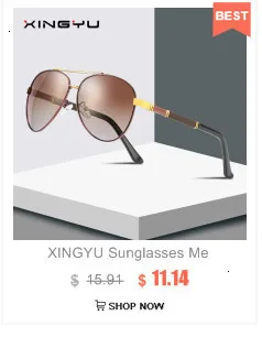 Солнцезащитные очки Xingyu мужские Поляризованные Женские Новые Модные Винтажные квадратные спортивные солнцезащитные очки для вождения Ретро зеркальные Роскошные брендовые
