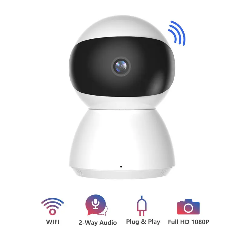 

Newest HD 1080P IP Camera WiFi Wireless Night Vision Auto Tracking Home Security Surveillance CCTV Network Baby Monitor Mini Cam