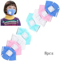 8 шт Пылезащитная маска PM2.5 милые детские и взрослые анти-запотевающие маски для защиты лица воздушный фильтр пылезащитный Антибактериальный защитный#1226