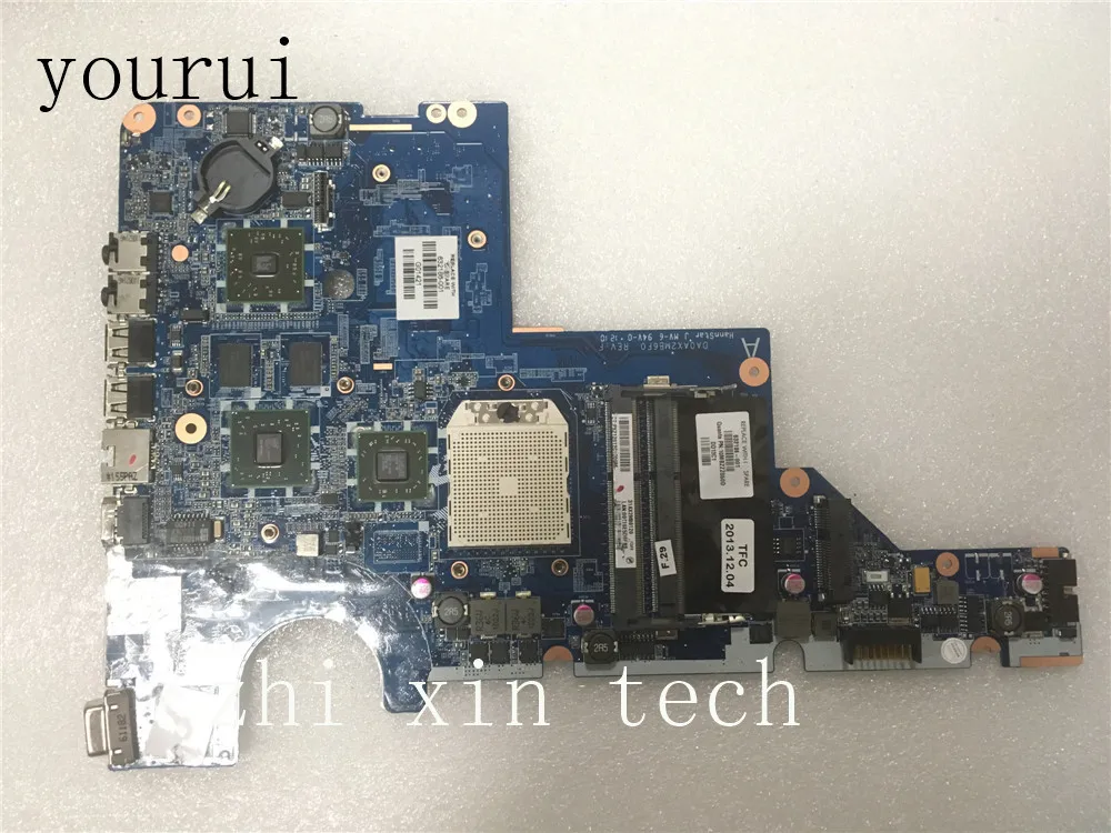 Материнская плата yourui 632186-001 632186-601 для ноутбука HP CQ42 G42 CQ62 G62 DA0AX2MB6F0 Протестировано