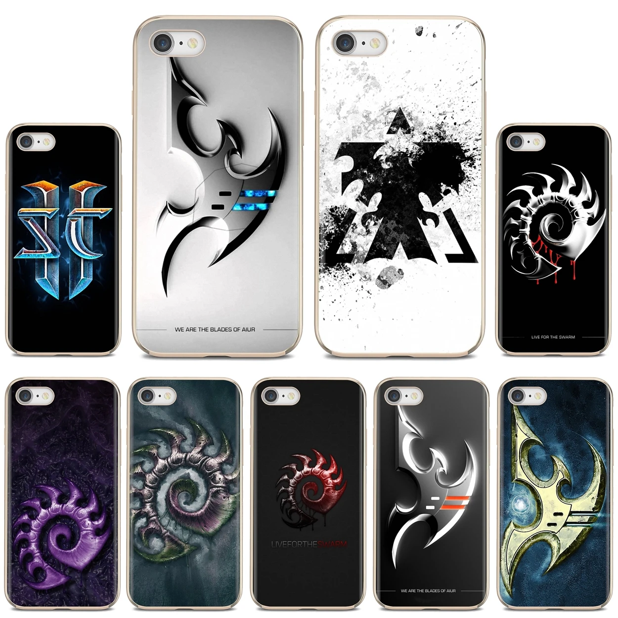 Мягкий чехол для Samsung Galaxy A9 A8 Star Lite A3 A5 A7 A6 Plus 2018 2015 2016 Gamess-Blizzards-Arts-StarCraft-Logo |