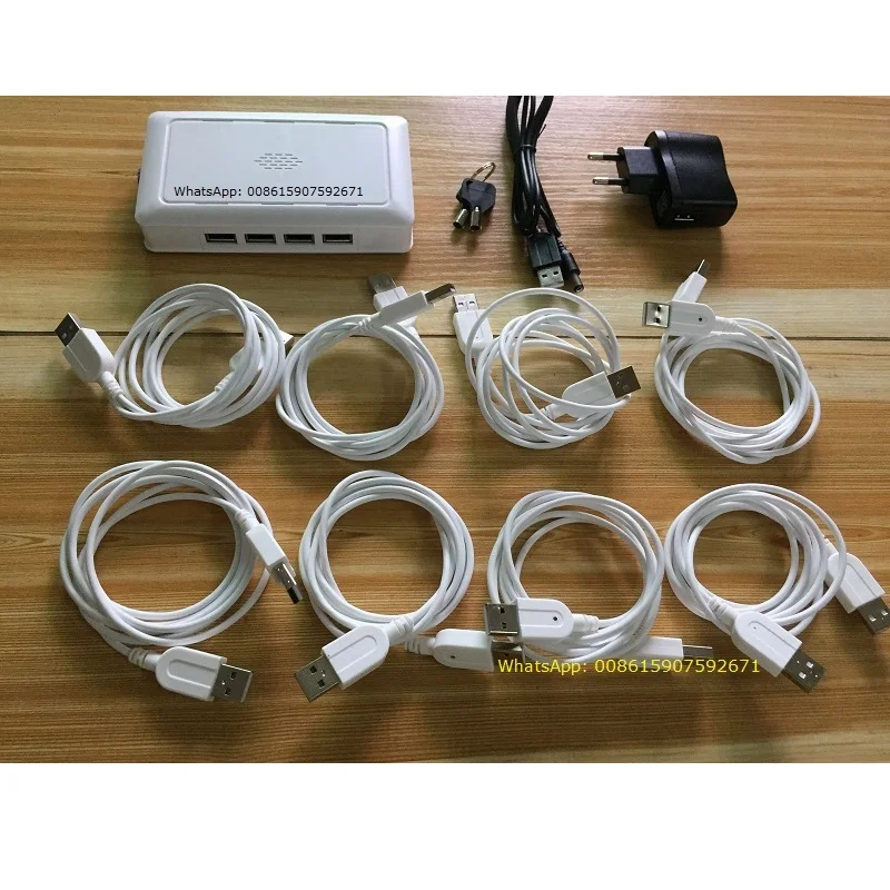 Ноутбук 8 Порты USB охранной сигнализации кабель противоугонное устройство для