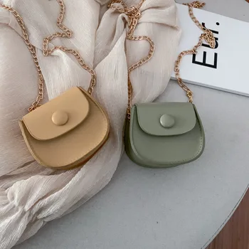 

2020 new Korean version of the mini bag foreign style coin purse mini cute saddle bag shoulder messenger bag