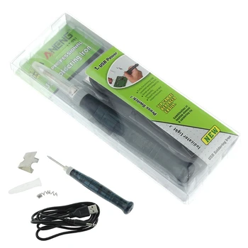 

Mini Portable USB 5V 8W Electric Powered Soldering Iron Pen Tip Touch