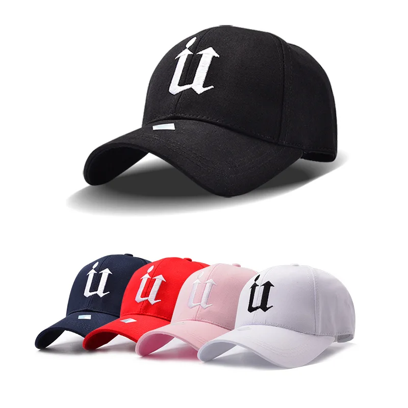

Korean-style Spring-Summer Lettered U Baseball Cap Men's Outdoor Sports Duckbill Hat Women's Warm Wind Hat