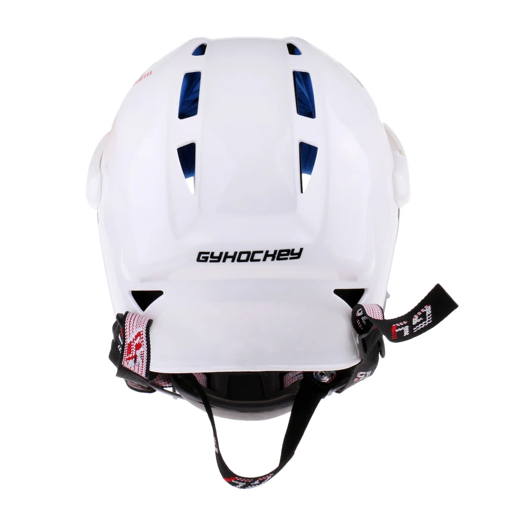 Adjustable Unisex Adult Kids Ice Hockey Helmet & Face Guard Cage Combo CE Approved Impact Resistant & Lightweight