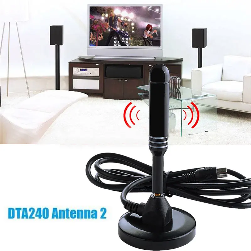 HD tv 010 172-240 Mhz/470-860 Mhz 50 Miles 1080P Цифровое ТВ высокой четкости Крытый антенный приемник усиленная антенна для показа ТВЧ