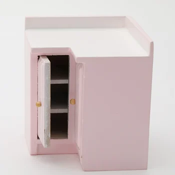 

1 Set Mini House Toy Simulated Delicate Furniture Model Desktop Decoration Kitchen Play House Toy for Friend Family Children