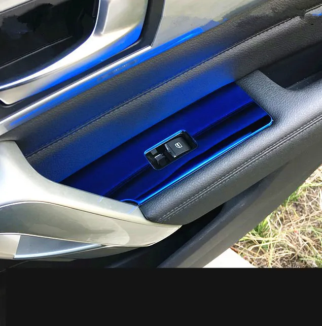 

Stainless Steel Protective Window Glasses Switch Buttons Decorated Frame For Great Wall Haval H2 CAA100