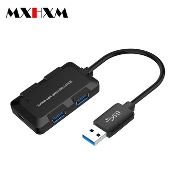 

New USB3.0 hub Splitter 4in1 Laptop high speed Station 4 Ports Can Be Charged