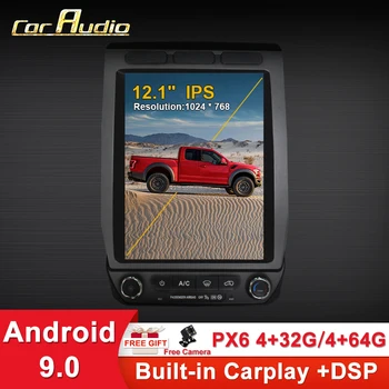 

Android 9 Tesla style Car DVD Player GPS Navigation For Ford F150 2015-2019 Auto radio player multimedia tape recorder Head unit
