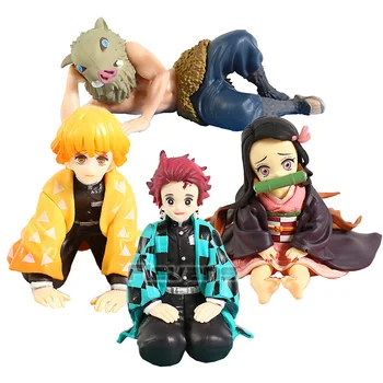 

G.E.M. Demon Slayer Kimetsu No Yaiba Kamado Tanjirou Nezuko Zenitsu Agatsuma Hashibira Inosuke PVC Figure Model Toy