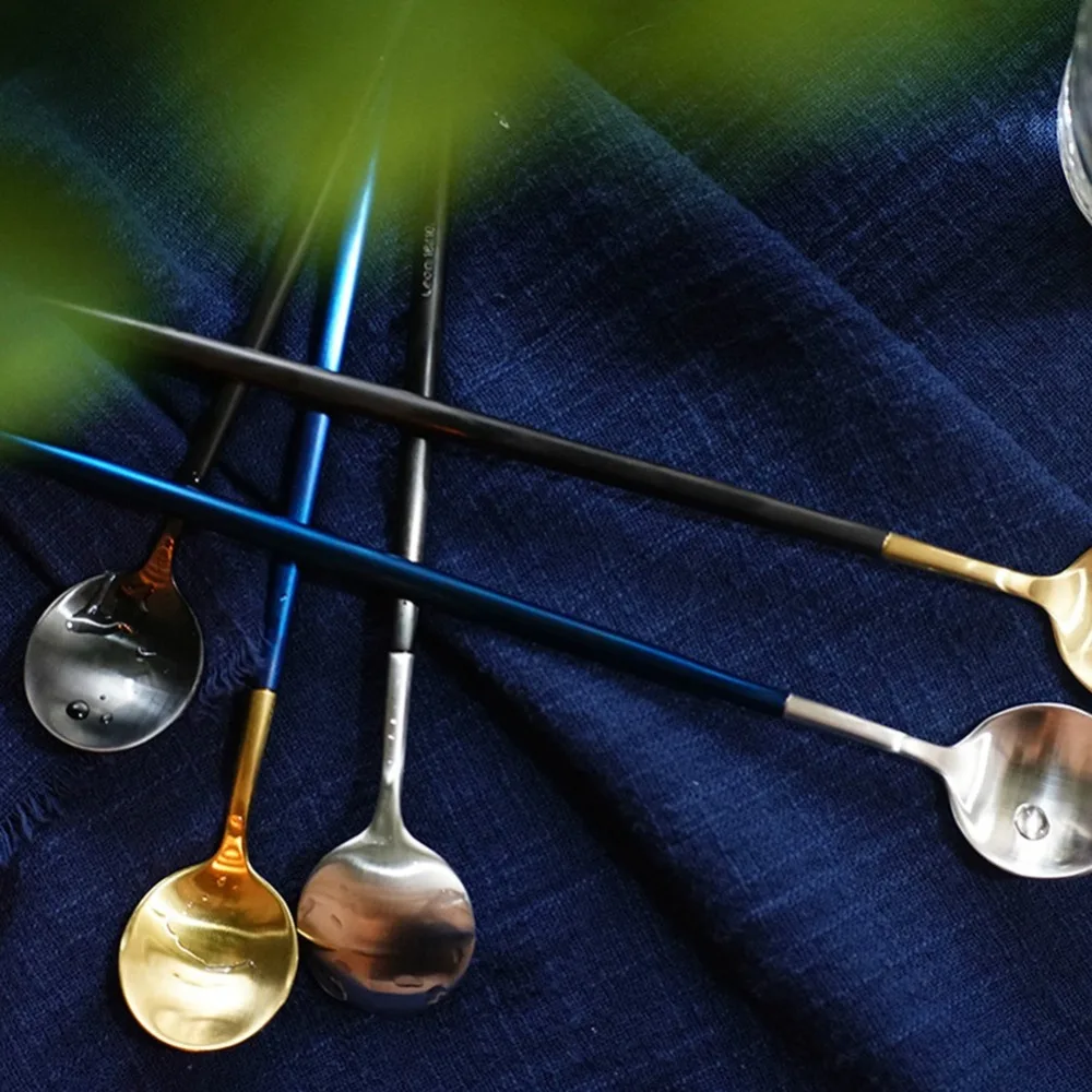 Portuguese Tableware Household Items 304 Stainless Steel Stirring Spoon Ice Scoop