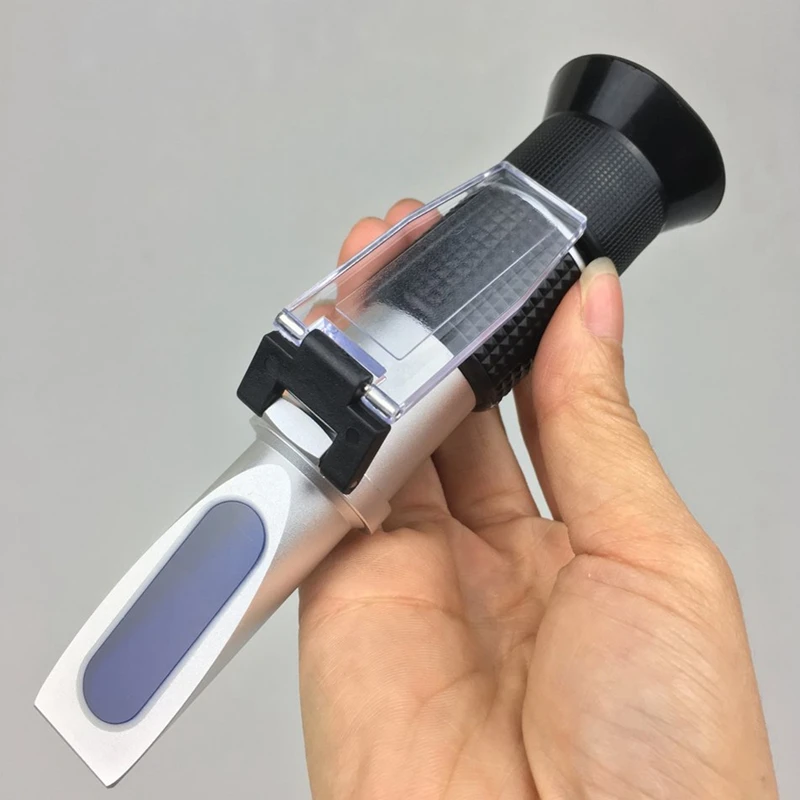 58-90% Brix метр Ручной рефрактометр еда и напитки Brix детектор рефрактометр для мёда для меда влаги, Brix и Baume